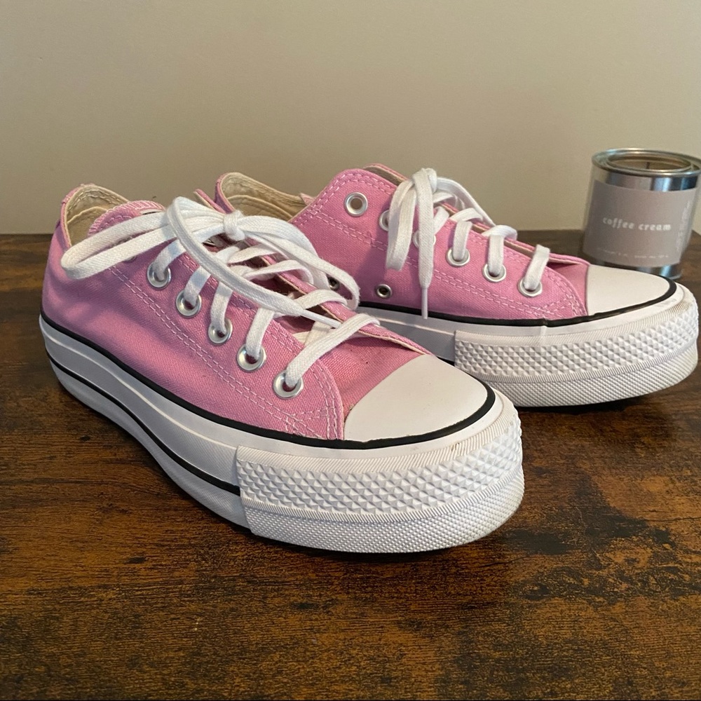 converse chuck taylor all star seasonal colour platform sneaker
